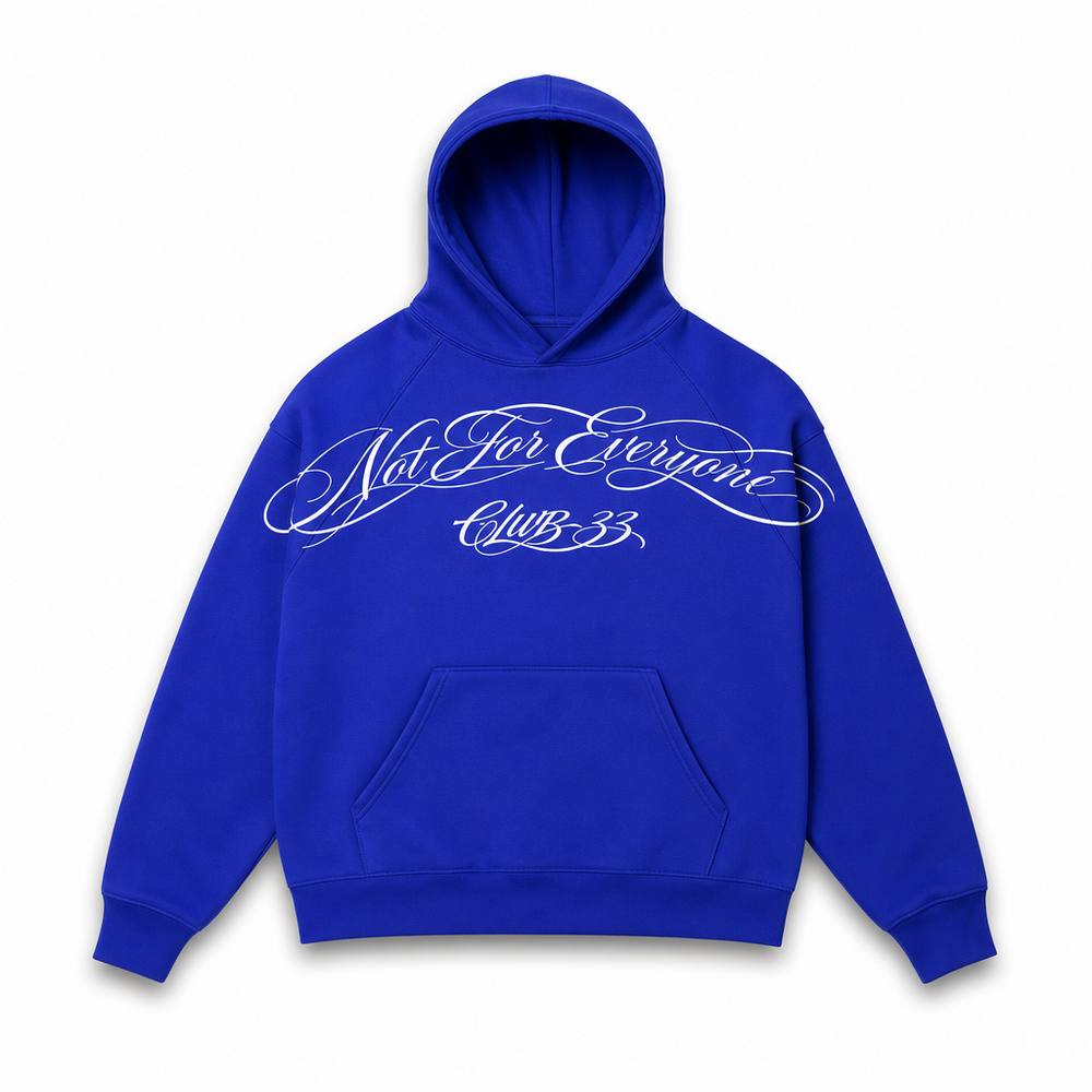 ”NOT FOR EVERYONE” HOODIE - Hover